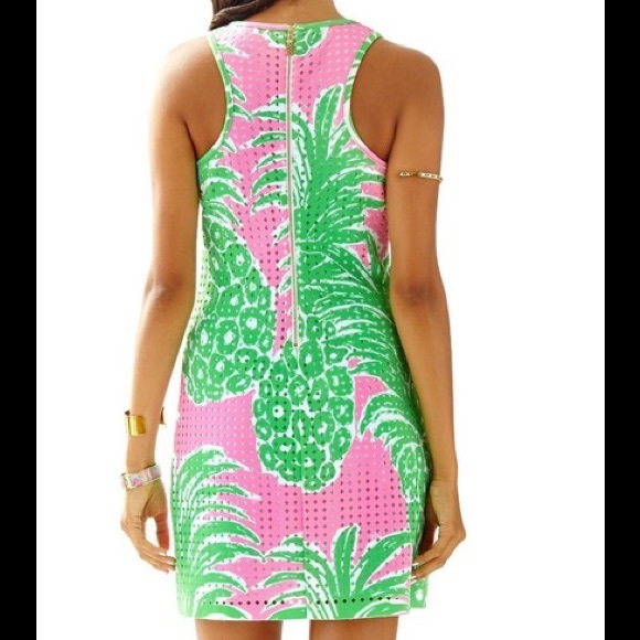 Lilly Pulitzer Perla Pink Pout Shift Dress SZ XS - Picture 2 of 10